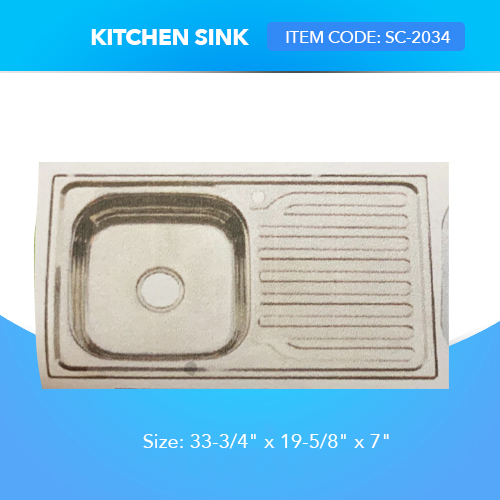 Kitchen Sink SC 2034 Planetbolt Hardware Industrial Supply   SC 2034 New Image 